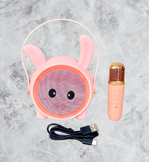 Face Speaker One Microphone Toy – Talking Face Speaker with Mic, Sound & Voice Fun Toy for Kids” - Image 2
