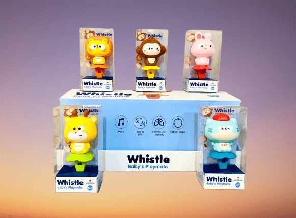 Whistle Baby Playmate Dinky Toy – Fun Sound Play Toy for Kids (1PCS) - Image 4