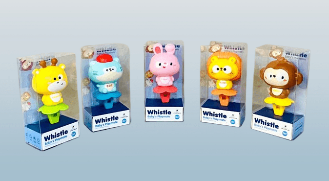 Whistle Baby Playmate Dinky Toy – Fun Sound Play Toy for Kids (1PCS)