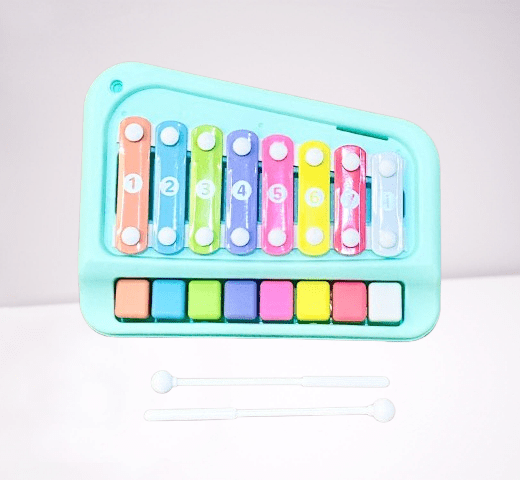 2-in-1 Piano & Xylophone Toy – Educational Musical Instrument for Kids - Image 2