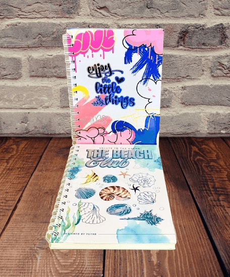 Stylish Spiral Colorful Cover Notebook for School, Office & Journaling Planning & Gifting - Image 2