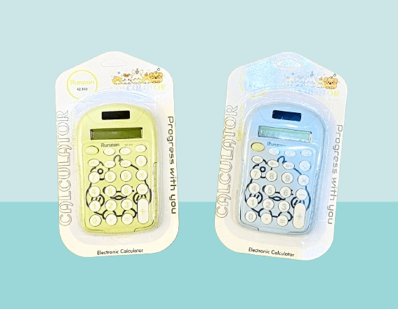 Portable Electronic Calculator – Lightweight Calculator for Kids