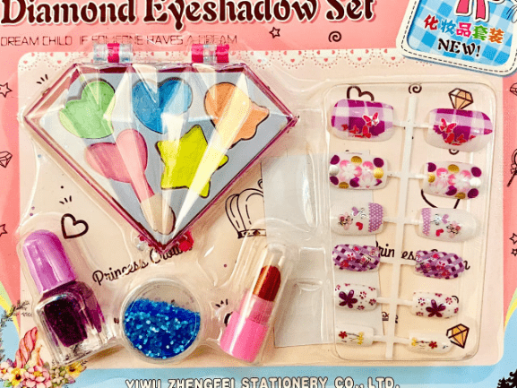 Little Girls Beauty Makeup Kit – Non-Toxic Pretend Play Washable & Safe Cosmetics Set for Kids - Image 4