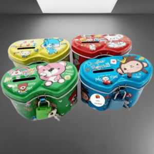 Cute Colorful Piggy Bank with Lock & Key /Ideal gift for kids