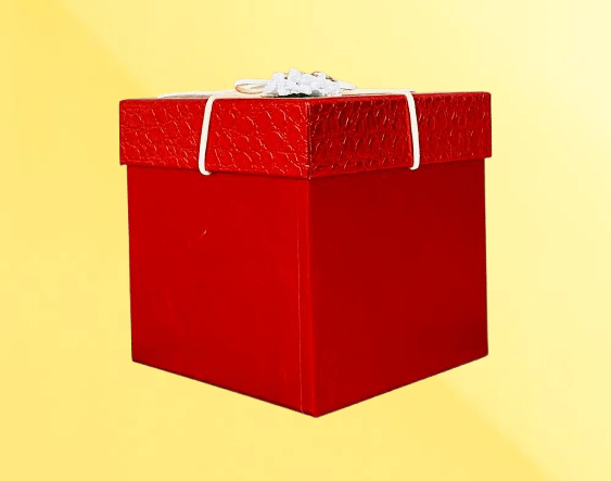 Premium Square Gift Box, 1PC with Ribbon /Ideal for Premium Gifts & Occasions - Image 3