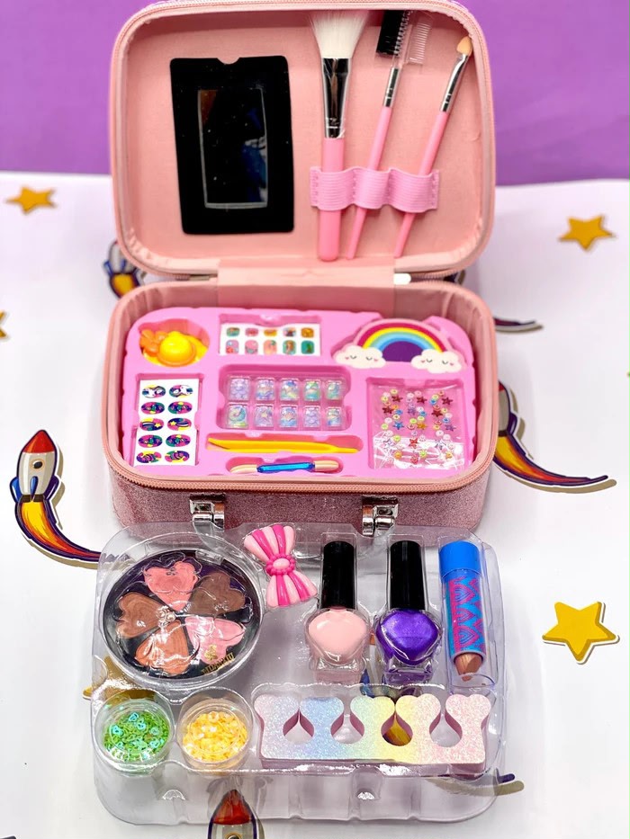 Makeup series 2IN1 makeup and jewelry bag - Image 4