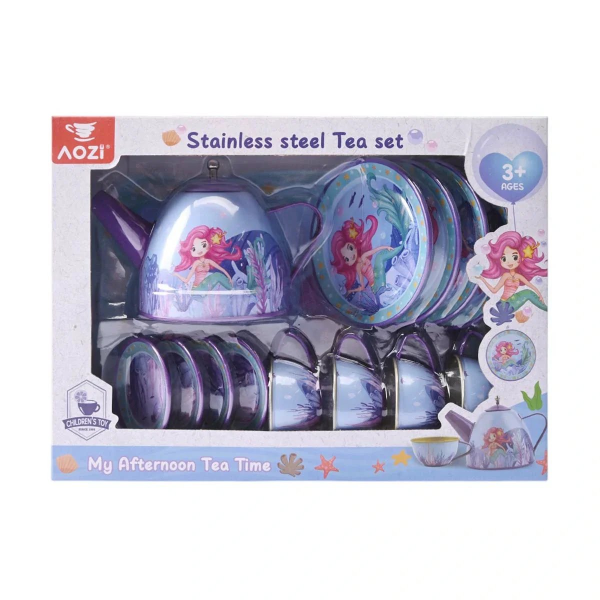 Stainless Steel Tea Set
