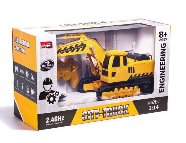 Excavator Rc Model Realistic Rechargeable Toys For Kids - Image 4