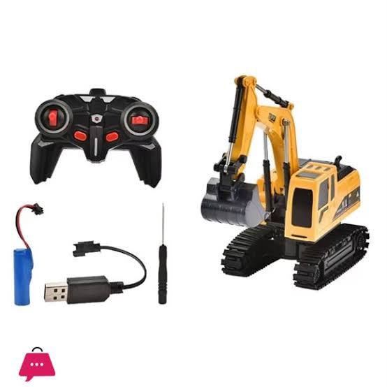 Excavator Rc Model Realistic Rechargeable Toys For Kids - Image 3