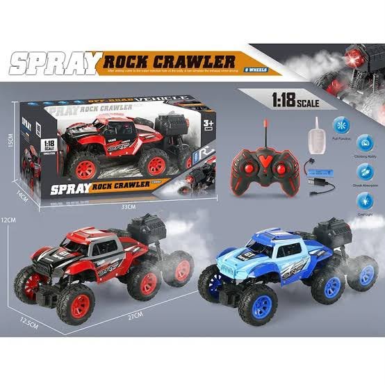 Spray Rock Crawler 4x4 Wheels Crawler For Kids - Image 3