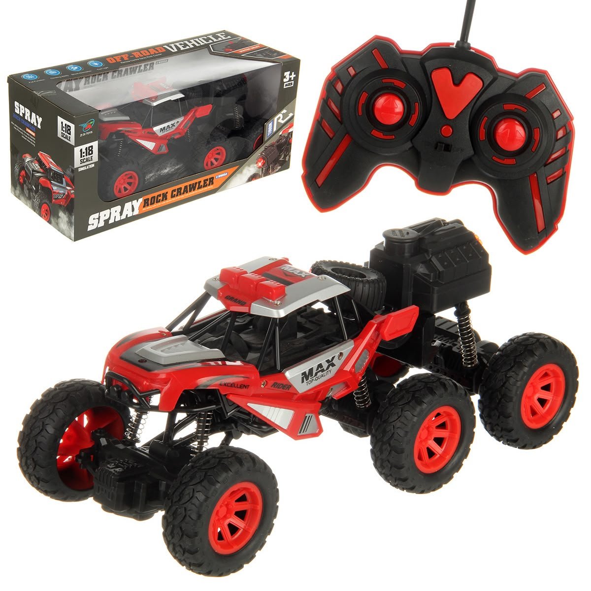 Spray Rock Crawler 4x4 Wheels Crawler For Kids - Image 2