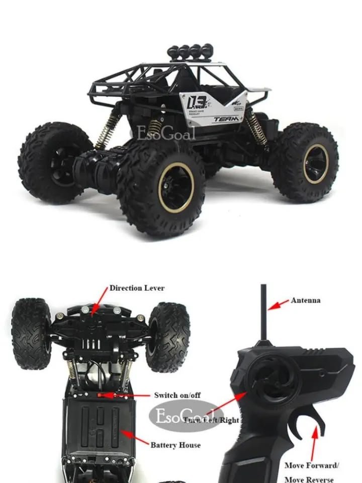 Rock Crawler Car R/C 4X4 - Image 2