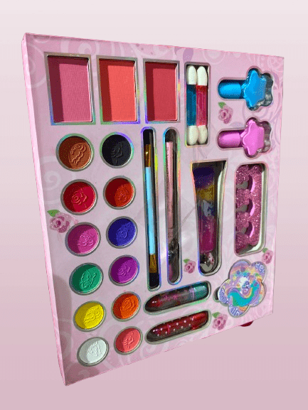 Fashion Beauty Makeup Kit for Girls – Princess Role Play Cosmetic Set - Image 3