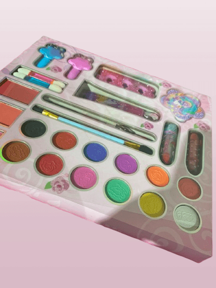 Fashion Beauty Makeup Kit for Girls – Princess Role Play Cosmetic Set - Image 4