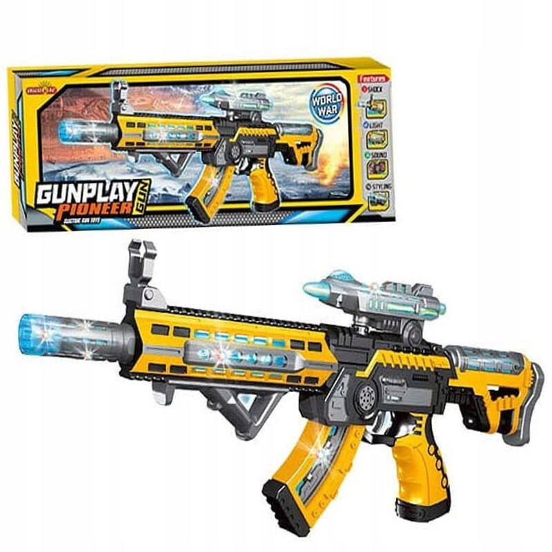 Play Pioneer Gun Light & Music