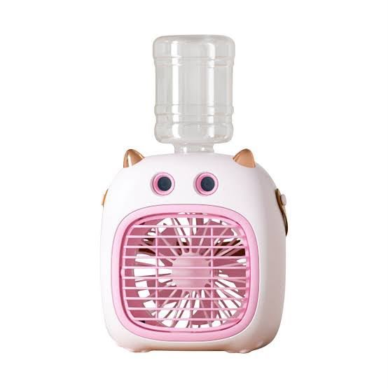 Little Monster Cold Spray Fan – Mini Desktop Cooling Fan with Mist - Image 4