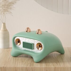 Cute Robot USB Rechargeable Mini Desk Fan