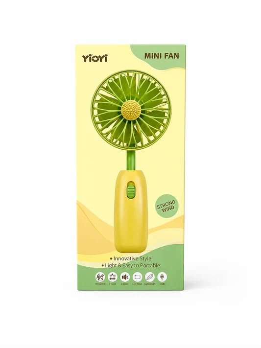 Portable Handheld Rechargeable Mini Fan - Image 3