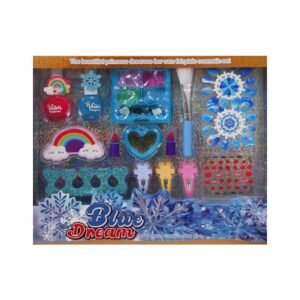 Sweet Dreams Makeup Kit for Girls | Safe Washable Cosmetic Toy Set with Beauty Accessories