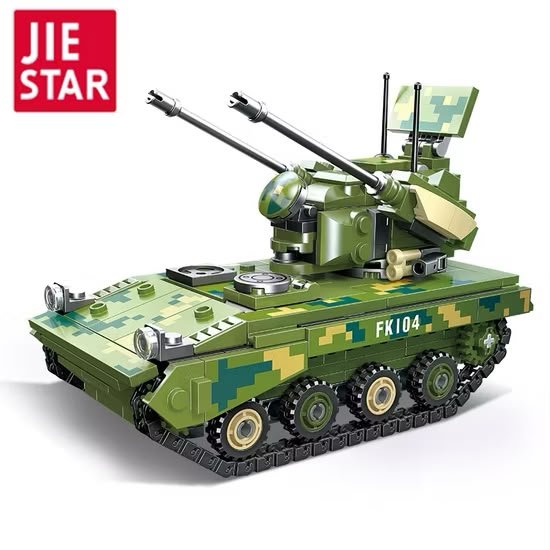 Battle Force Military Tank Brick Blocks 356PCS – Realistic Army Main Battle Tank Brick Blocks - Image 2