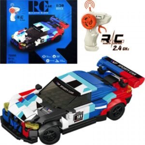 RC Speed Racer Car Building Blocks – 243PCS Remote Control Brick Assembly Set 2IN1