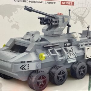 Military Armoured Personnel Carrier Building Blocks – 410PCS Realistic Army APC Assembly Set