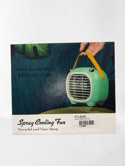 Portable Spray Cooling Fan