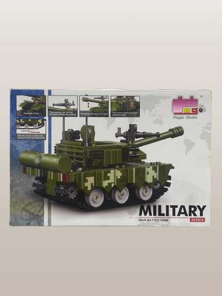 Battle Force Military Tank Brick Blocks 356PCS – Realistic Army Main Battle Tank Brick Blocks - Image 3