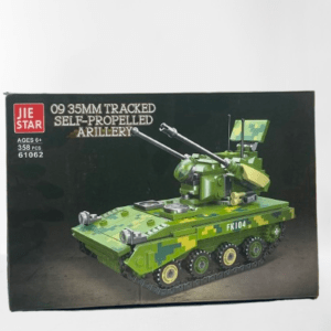 Jie Star Military Battle Tank Building Blocks – 358PCS Realistic Army Tank Assembly Set