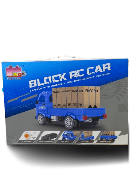 2-in-1 RC Racing Car Building Blocks – 267PCS Remote Control Brick Assembly Set - Image 3
