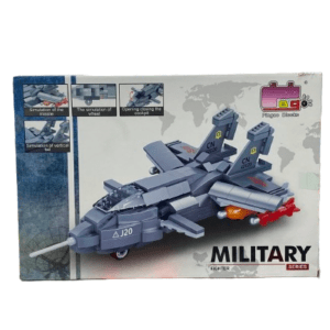 Military Fighter Jet Building Blocks – 391PCS Realistic Combat Aircraft Assembly Set