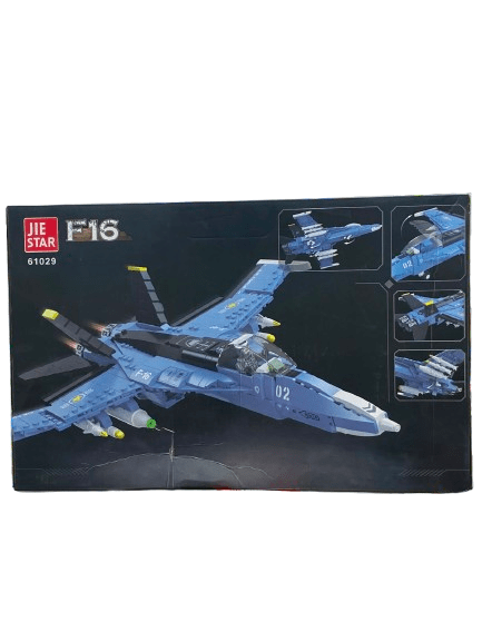 F16 Fighter Jet Building Blocks Set – 753 Pieces - Image 2