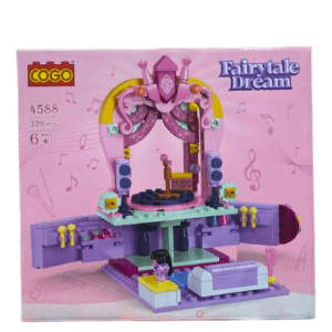 Fairy Tale Dream Dressing Table Building Blocks Set – 326 Pieces